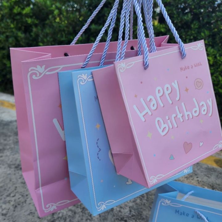 ถุงของขวัญ ถุงของขวัญHbd ถุงของขวัญวันเกิด ถุงของขวัญน่ารักๆ ถุงของขวัญสวยๆ  ถุงกระดาษสำหรับใส่ของขวัญและขนม Gift Bag | Lazada.Co.Th