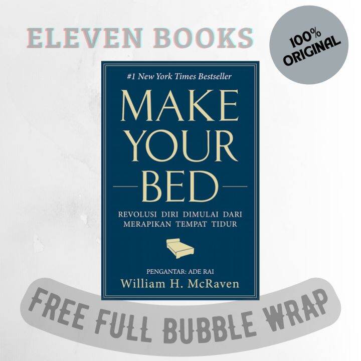 Buku Make Your Bed William H. McRaven (ORI) Lazada Indonesia