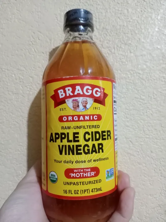 473ml Bragg Organic RawUnfiltered Apple Cider Vinegar with the Mother