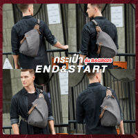 BAGB025 กระเป๋าผ้า CANVAS แท้เนื้อผ้าหนา มีช่องด้านหลัง ในกระเป๋าใส่ iPad ได้ถึง 11 นิ้ว สะพายเทห์ แนววินเทจ ไม่ซ้ำใคร ต