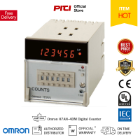 Omron H7AN-4DM Digital Counter เคาน์เตอร์นับขึ้น/นับลง แหล่งดันแหล่งจ่าย 100-240VAC LED 4หลัก มีหน่วยความจำสำรอง ตัวนับจำนวนออมรอน