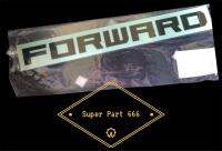 แท้ !! สติ๊กเกอร์ FORWARD สำหรับรถ อีซูซุ Isuzu (8-97924287-T)