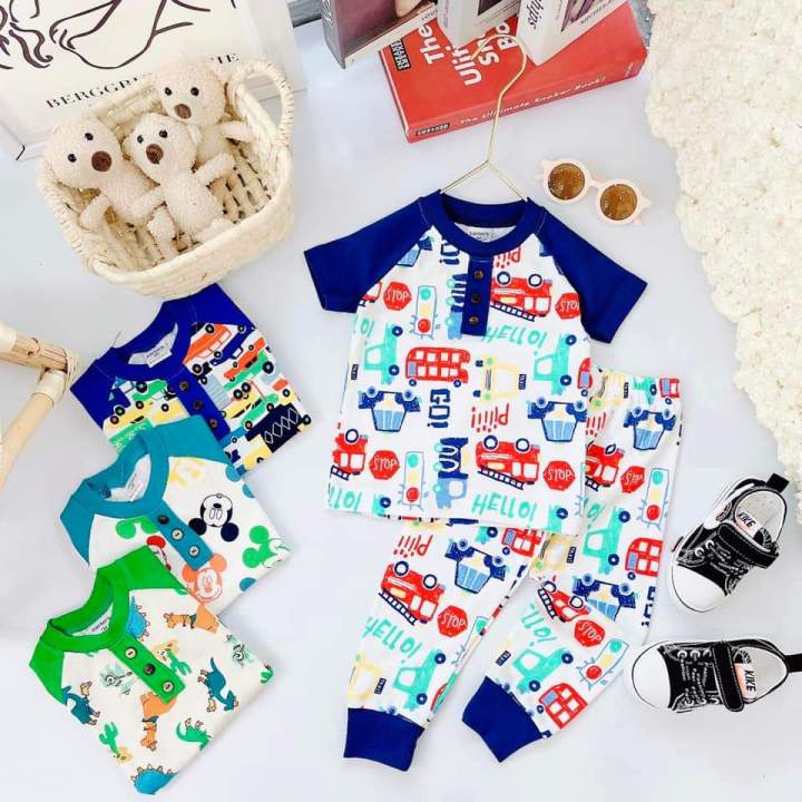 MCC CARTER'S T-SHIRT PAJAMA TERNO SET FOR BOYS 6 months to 5 years old ...