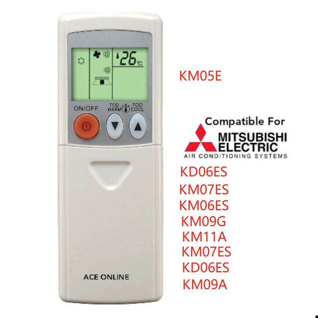 Mitsubishi Air Conditioner Remote Control Replacement For KD06ES
