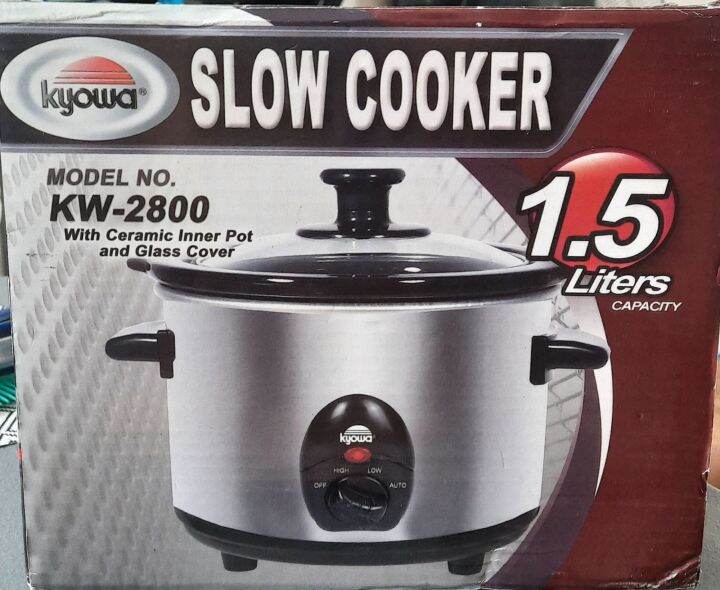 Kyowa Slow cooker 1.5 liters kw2800 Lazada PH