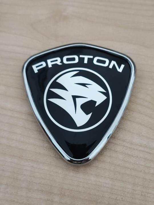 PROTON FRONT & REAR GRILLE EMBLEM LOGO FOR PROTON BLM / WAJA CPS / FLX ...