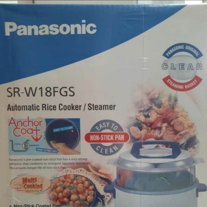 Panasonic Rice Cooker Sr W Fgs Multi Cook Liter Lazada Indonesia