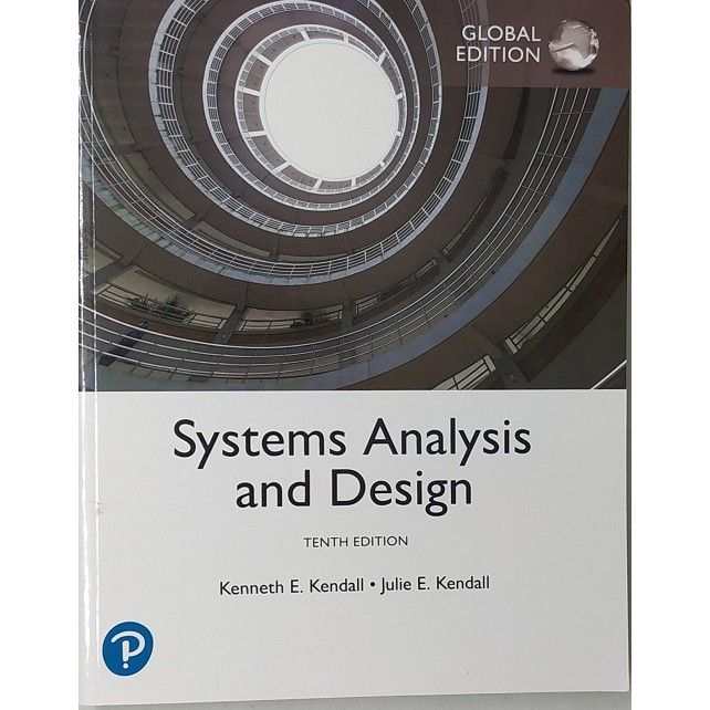 Original Systems Analysis And Design 10e Kenneth E Kendall Lazada Indonesia 3752