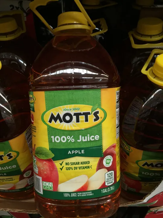 MOTTS APPLE JUICE 1gallon/3.78L Lazada PH