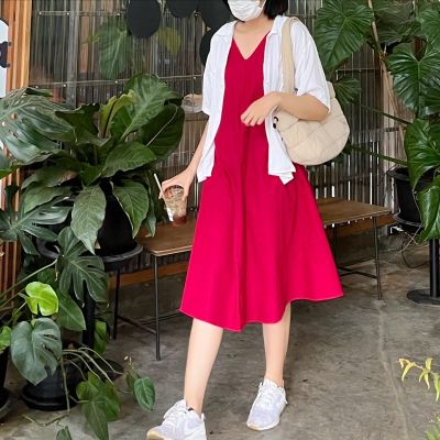 HERDAILY STUDIO sunny dress - cherry