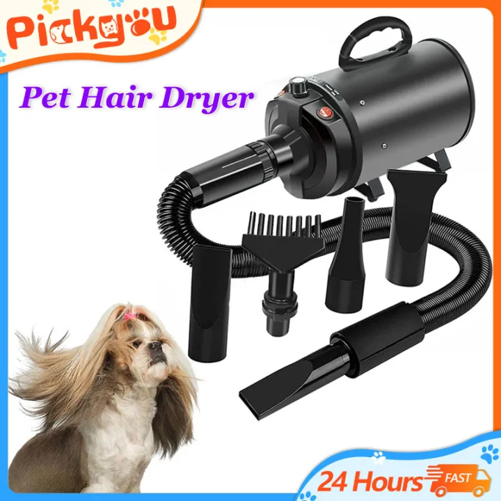 Fast Drying 2800w Pet Dryer Dog Cat Grooming Hair Blower Highpower