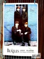 โปสเตอร์วงดนตรี วินเทจ The Beatles