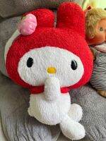 ตุ๊กตา Mymelody ป้ายลิขสิทธิ์ ตัวใหญ่ ประมาณ 40 cm มอมนิดหน่อย สามารถทำความสะอาดก่อนได้ คุ้มสุดๆ