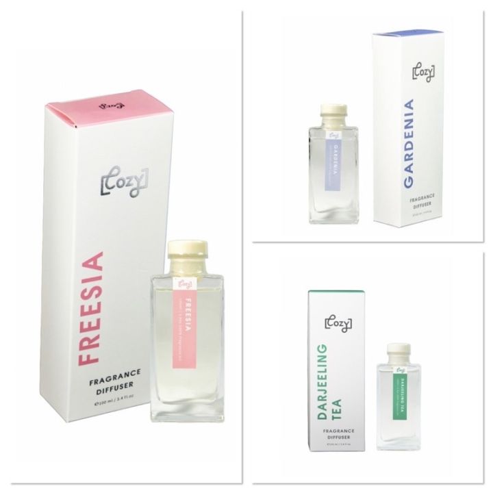 cozy-fragrance-diffuser-ก้านไม้หอมปรับอากาศ-ขนาด-100-ml-มีให้เลือก-3-แบบ-ค่ะ