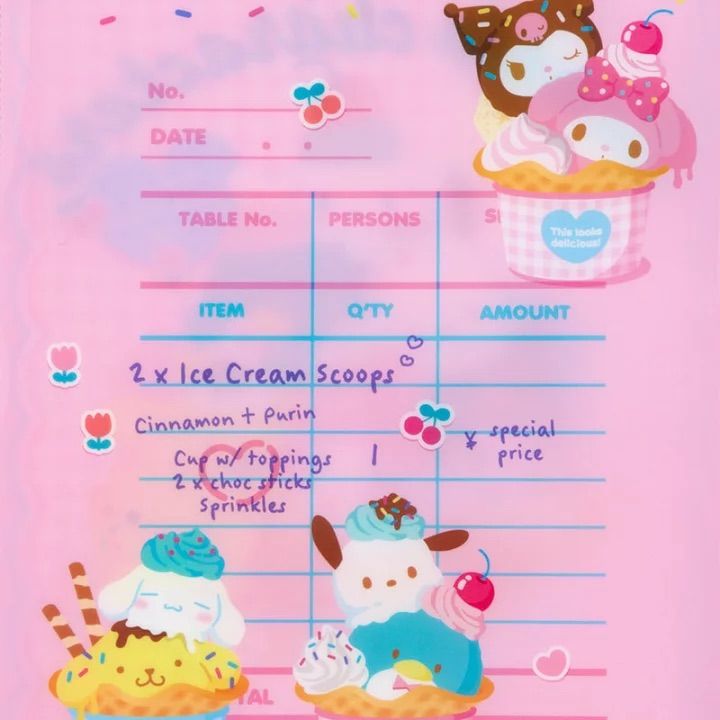 แฟ้ม-แฟ้มเอกสาร-แฟ้มเอ4-แฟ้มa4-sanrio-แฟ้มน่ารัก-13-5-0-2-32cm