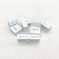 โพลี 1UF 275V (1ตัว/3ตัว) คาปาซิเตอร์ ตัวสีขาว ขาห่าง 22 มิล 1.0uK 275VAC SHARP SUNIL ขาสั้น Capacitor 105PF 1000nF Cโพลี 1ไมโคร 275โวล Cตัวเหลี่ยม 1uf 275v โพลี 105 พร้อมส่งในไทย