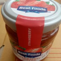 แยม เบสท์ฟู้ด  Best Foods สตอร์เบอรี STRAWBERRY  SPREAD น้ำหนัก 160 กรัม