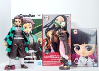 ฟิกเกอร์ ไยบะ/เนซึโกะจัง Figure JP : Demon Slayer: Grandista-Kamado Tanjiro/ฟิกเกอร์ เนซึโกะจัง Figure JP : Demon Slayer : GLITTER&amp;GLAMOURS : NEZUKO KAMADO ☆แถม☆ฟิกเกอร์ สึยูริ คานาโอะ Q POSKET : DEMON SLAYER - Tsuyuri  Kanao (A) ของแท้จากญี่ปุ่น