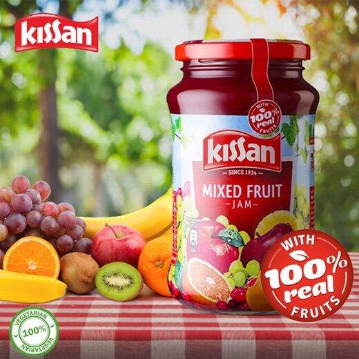 KISSAN MIXED FRUITS JAM 100G AND 200G Lazada