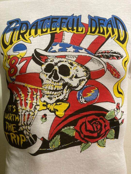 เสื้อวง-grateful-dead-สไตล์วินเทจ