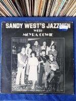 SANDY WESTS JAZZMEN WITH MOYRA COWIE 00689  แผ่นเสียง vinyl Lp 33rpm 12"แผ่นต้นฉบับเดิม   สภาพกำลังฟังได้ดีได้รับการตรวจสอบ