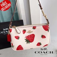 กระเป๋าสะพาย NOLITA 19 WITH WILD STRAWBERRY PRINT (COACH CH533)