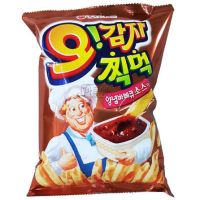 พร้อมส่ง 양념바베큐소스 ขนมอบกรอบซอสบาร์บีคิว Orion O Karto Chicken BBQ Sauce Flavor 75g.