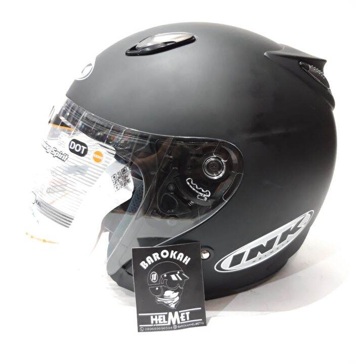Helm ink centro hitam doff original SNI dan DOT | Lazada Indonesia