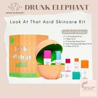 [พร้อมส่ง/แท้?] DRUNK ELEPHANT Look At That Acid Skincare Kit (Limited Edition)