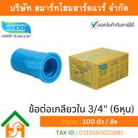 ข้อต่อเกลียวใน พีวีซี ข้อต่อเกลียวใน PVC ขนาด 3/4" (6 หุน) : ดี.เอส.เอ.ไอ (DSAI)