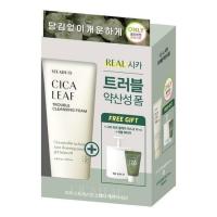 STEADY:D Cica Leaf Trouble Cleansing Foam Special Set (Cleansing Foam 120mL + Clay Mask 10mL + Bubble Maker)