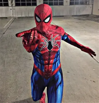 Spider Man Cosplay Venom Suit Halloween Carnival Party Zentai Suit for Men