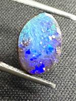 โอปอลออสเตรเลีย doublet 2.00cts 12.2x8.8x2.6mm รูปไข่ พลอยธรรมชาติ 100% Australian opal doublet 2.00cts 12.2x8.8x2.6mm oval shape 100% natural gemstone