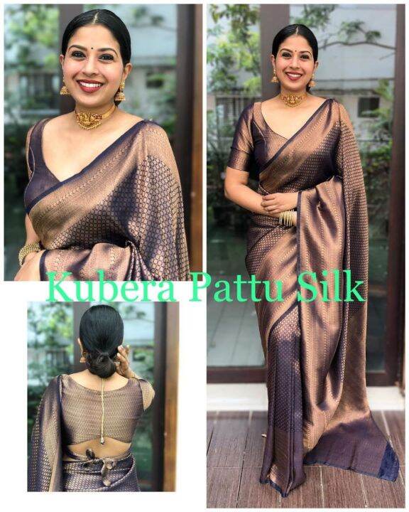 Kubera Pattu Silk Saree pre Order 15 Days Lazada