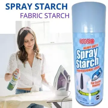 Faultless [ Heavy Finish / Lemon Scent / Premium Luxe Finish ] Ironing  Spray Starch 585ml