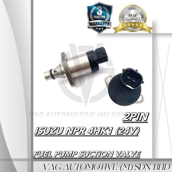 ISUZU NPR 4HK1 (24V)(2PIN) FUEL PUMP SUCTION VALVE Lazada