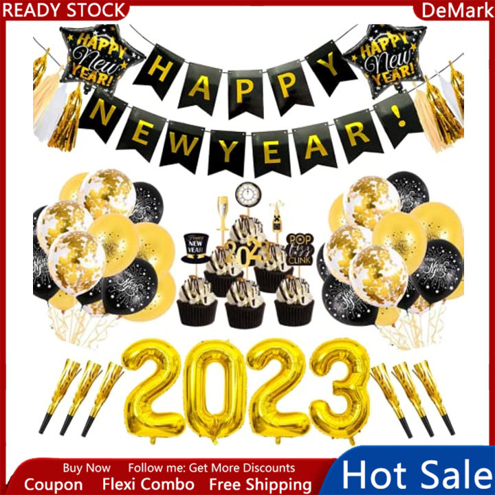 New Years Eve Party Supplies 2024 Set Include Happy New Years Banner   S7f74fa67c1684fcdb4e30f5ff7bd680cQ  720x720q80 