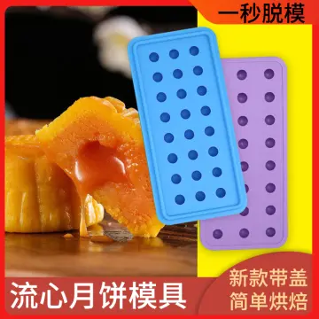 40cavities Square Caramel Candy Baking Silicone Molds With Liquid