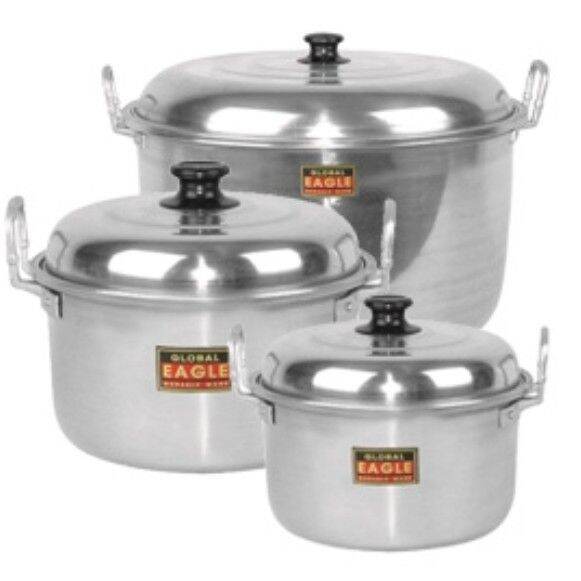 Panci Aluminium Global Eagle Panci Masak Air ukuran 24 global eagle ...