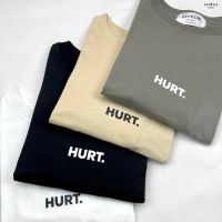 เสื้อยืด Oversiz HURT. ผ้าCotton100% เสื้อยืดทรงเกาหลี เสื้อยืดมินิมอล