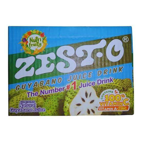 ZESTO GUYABANO JUICE DRINK 10 PCS PER BOX Lazada PH