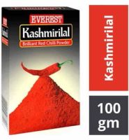 Everest Kashmirilal red chilly powder, 100g, for color and mild taste  from India