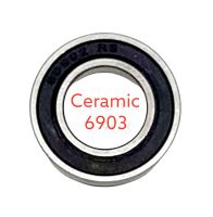 ลูกปืนตลับ ลูกปืนล้อ ลูกปืนแบริ่ง เบอร์ 6903 Ceramic