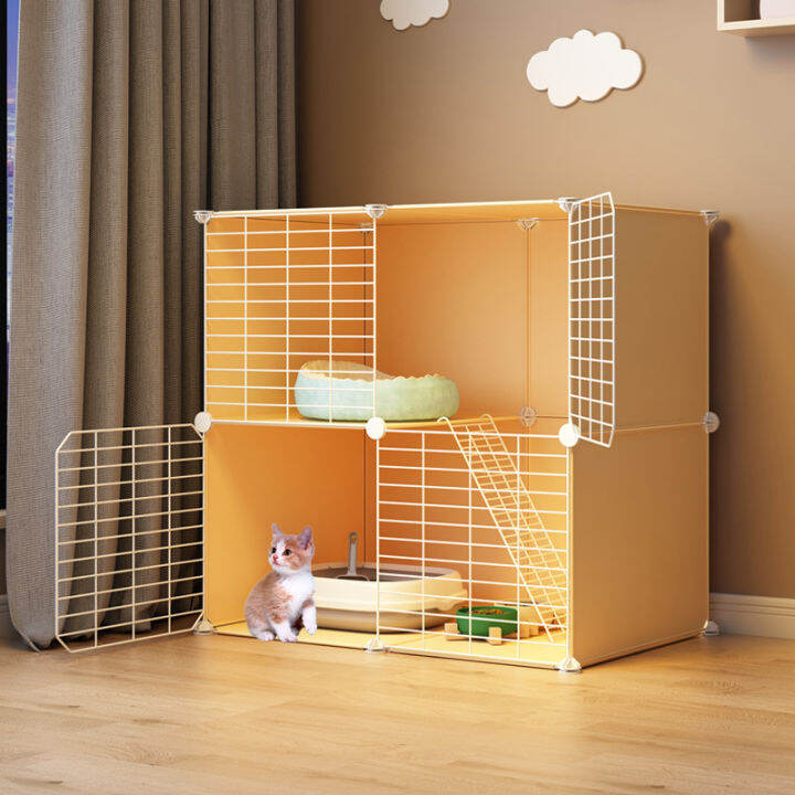Cat Cage Villa Family Cat House Double decker Indoor Large Space Pet