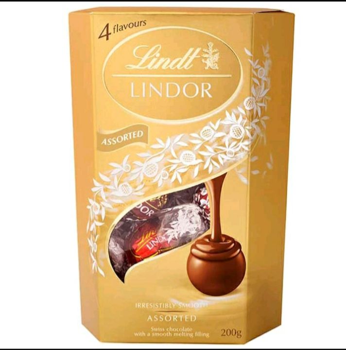 ลินด์ ช็อกโกแลตรวมรส Lindt Lindor Cornets Assorted Chocolate Th 2987