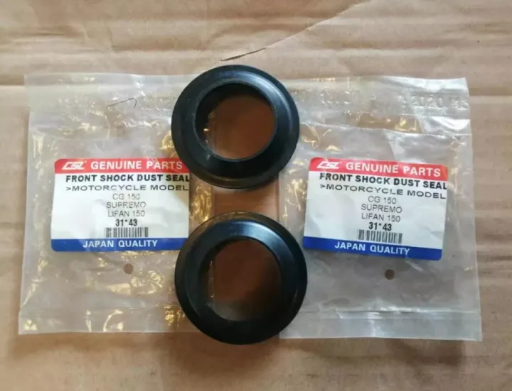 Front Shock Dust Seal Set For Cg Lifan Tmx Supremo