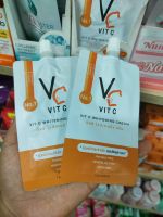 ครีม  VC รัชชา Ratcha vit C Whitening    Creamวิตชี  ไวท์เทนนิ่งครีม(7กรัม1ซอง)1กล่อง/10ซอง