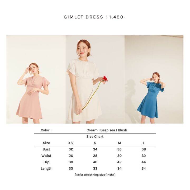 irin-gimlet-dress-สินค้าเป็นพรีรอสินค้า-14-20-วันค่ะ