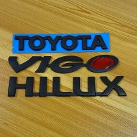 โลโก้ Toyota+Vogo+Hilux สีดำ ราคายกชุด 3 ชิ้น