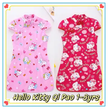 Cheongsam For Girls Hello Kitty - Best Price in Singapore - Feb 2024